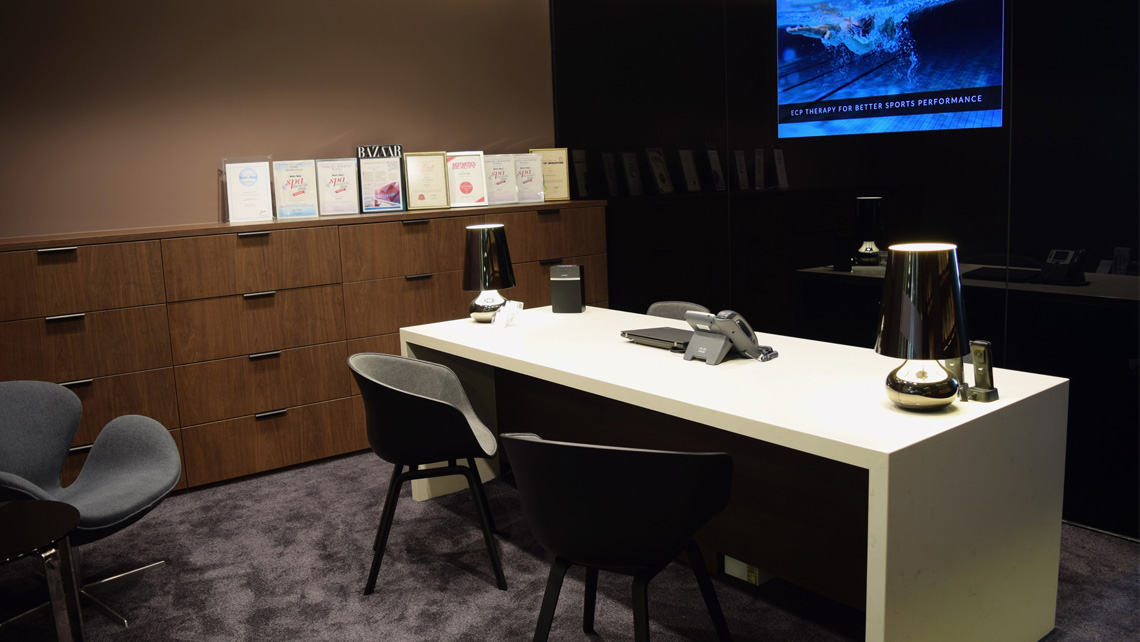 Vedure's newly renovated reception